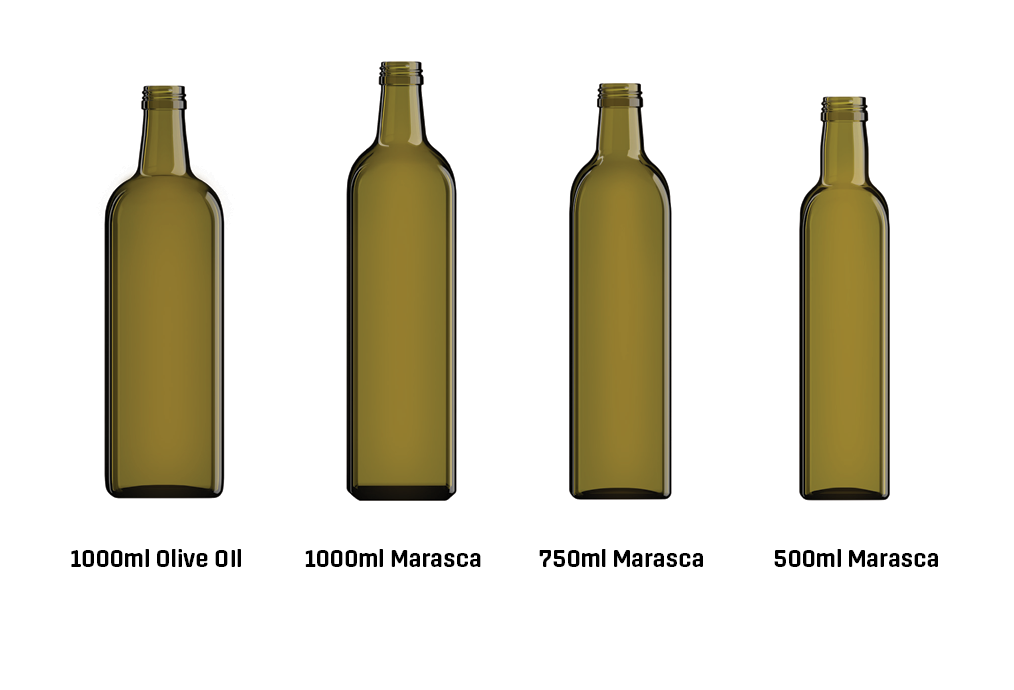 Orora Olive Oil Bottle Range