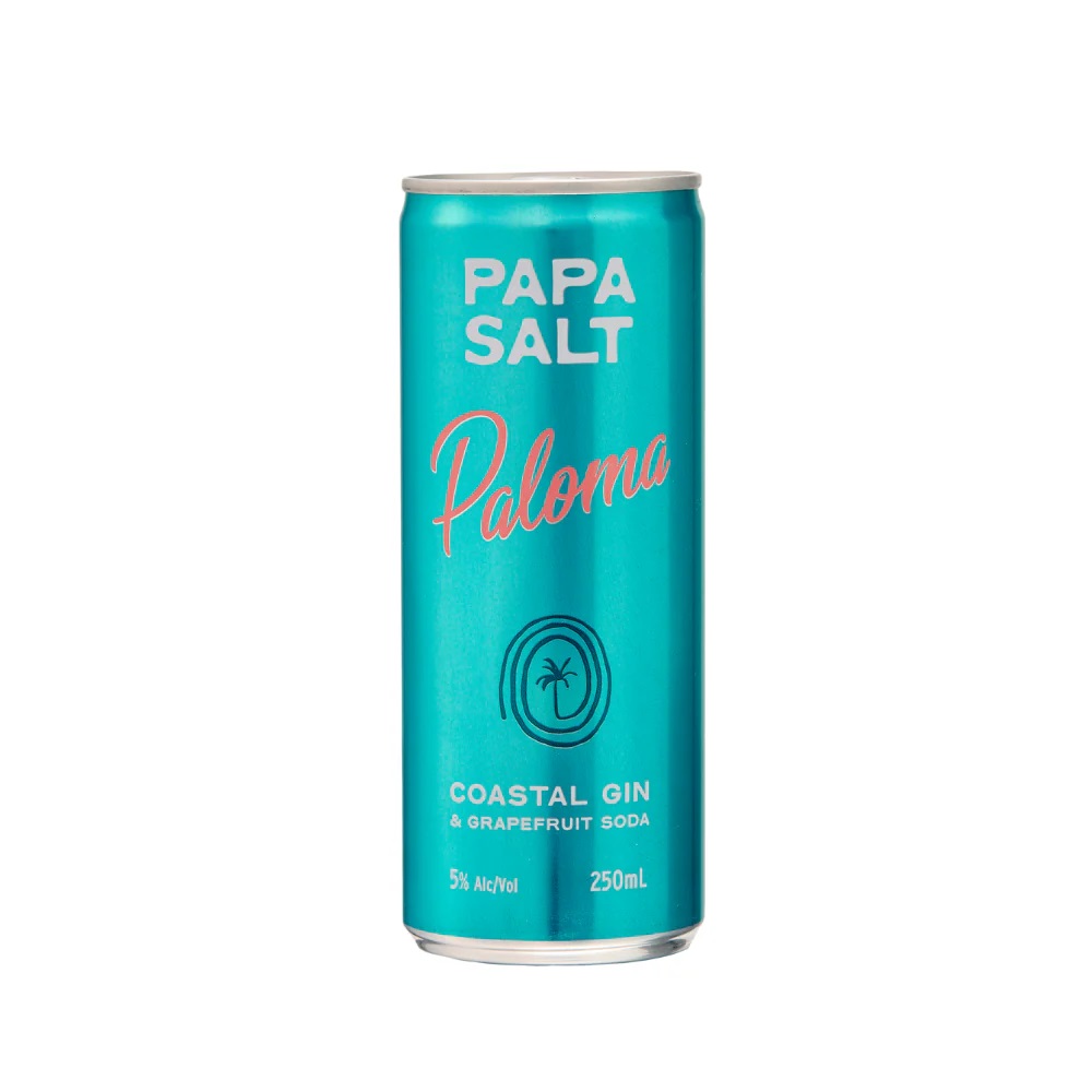 Papa Salt Coastin Gin & CAPI Grapefruit Soda