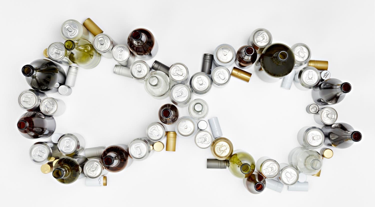 Glass Aluminium Recyclable Infinity Times