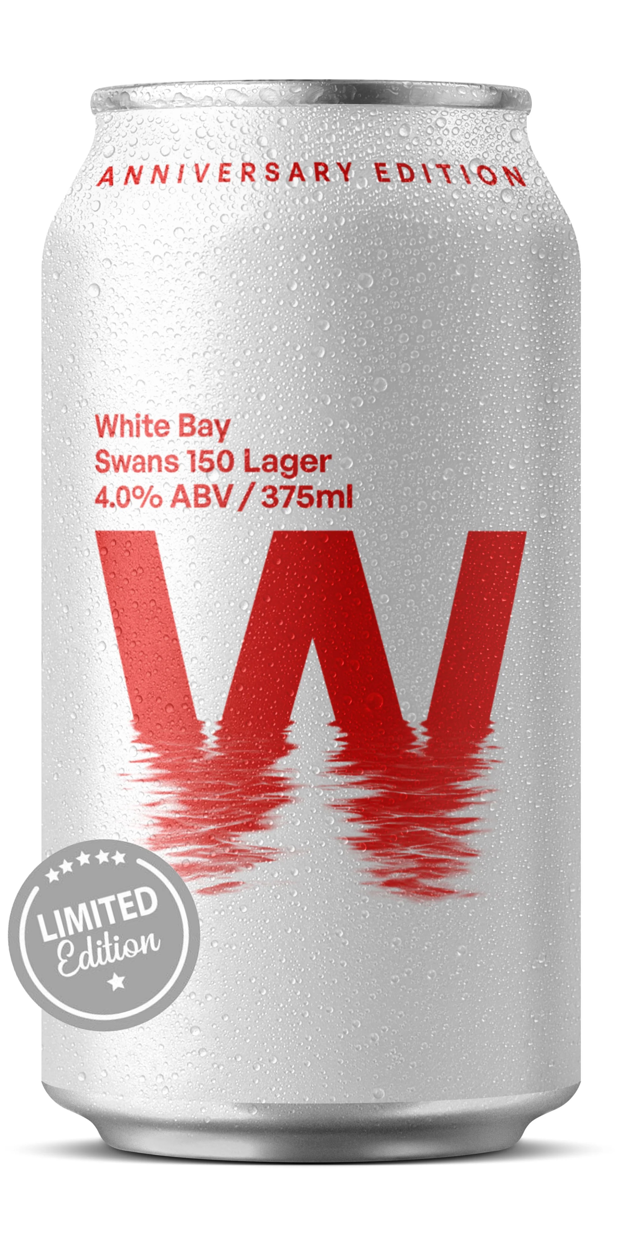 White Bay Brewery - Swans 150 anniversary Lager