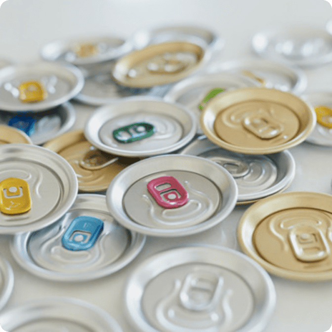 Colourful Bottle Cans