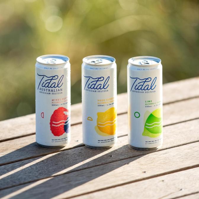 Tidal Seltzer Cans