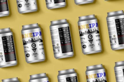 BNE IPA Cans Banner