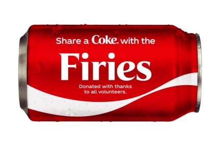 Share a Coke with the Firies Can