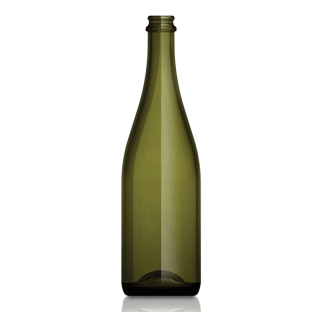 AG 007 C12 750mL Antique Green Glass