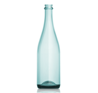 AG 007 C12 750mL Arctic Blue Glass