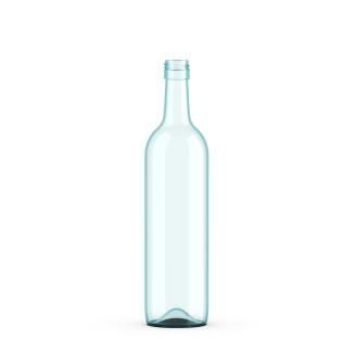 AG236 Arctic Blue Claret Wine Bottle