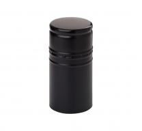 Stock cap black no knurl