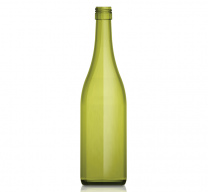 AG111 R01 French Green Glass Bottle
