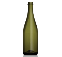 AG 007 C12 750mL Antique Green Glass