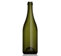 AG 012 C12 750mL Antique Green Glass
