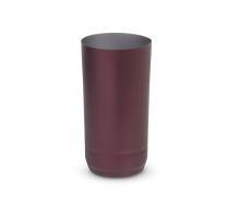 Metallic Burgundy 30.7 x 65mm Imported Overcap