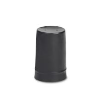 Tin TB-9000 31.5 x 55mm Matt Black Overcap