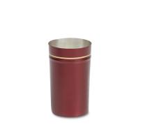 Tin TR-1050 Flor Red with Gold Band 29.3 x 55mm Overcap Upside Down