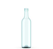 AG236 Arctic Blue Claret Wine Bottle
